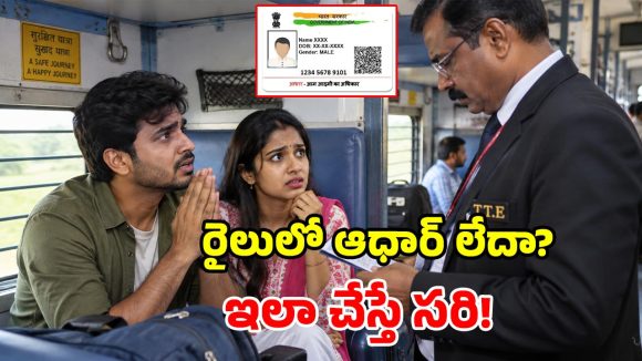 రైలు ప్రయాణంలో ఆధార్ మర్చిపోయారా? టెన్షన్ వద్దు.. స్మార్ట్ ఫోన్ ఉంటే అంతా సెట్టు!
