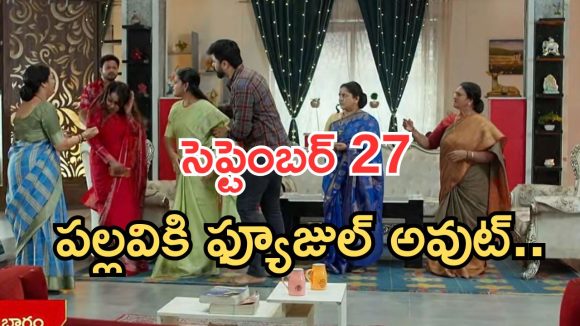 Intinti Ramayanam Today Episode: అయ్యో పాపం.. భానుమతి.. పార్వతికి నిజం తెలుస్తుందా..? పల్లవికి షాక్..