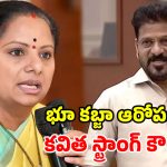 గజం ఎక్కువ ఉన్నా.. ప్రభుత్వానికే భూమి ఇస్తా.. కవిత ఓపెన్ ఛాలెంజ్!
