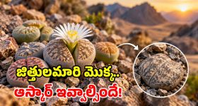 రాయిలా నటిస్తూ.. ప్రపంచాన్నే బురిడి కొట్టిస్తున్న అరుదైన మెుక్క.. ఏమన్నా తెలివా?