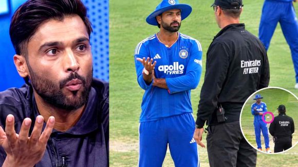 అంపైర్ మెడపై కత్తి పెట్టి బెదిరించి, టీమిండియా గెలిచింది