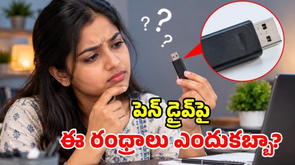పెన్ డ్రైవ్‌పై ఈ రంధ్రాల సీక్రెట్ తెలుసా? దీనివల్ల ఇన్ని లాభాలా? ఇన్నాళ్లు తెలియలేదే!