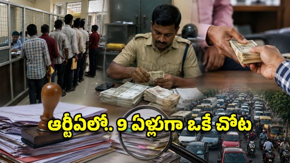 RTA లో అవినీతి దందా.. 9 ఏళ్లుగా ఒకే చోట తిష్ట!