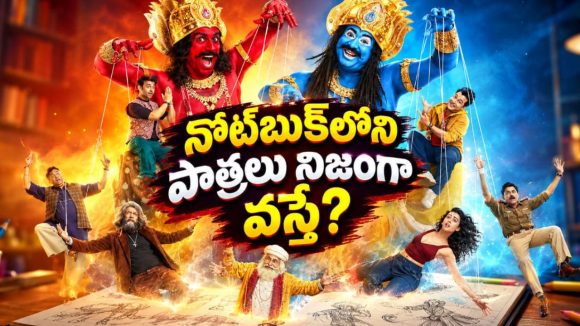 నోట్‌బుక్ నుంచి మనుషులు బయటకొస్తే… పుస్తకం చేతులు మారడంతో మొదలయ్యే గందరగోళం…