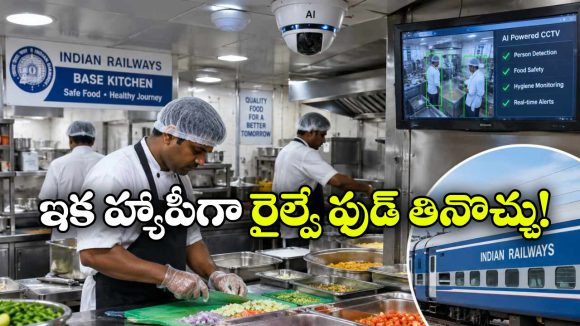 రైలు ఫుడ్‌పై రైల్వే కీలక నిర్ణయం.. వంట నుంచి ప్యాకింగ్ వరకు AI నిఘా!