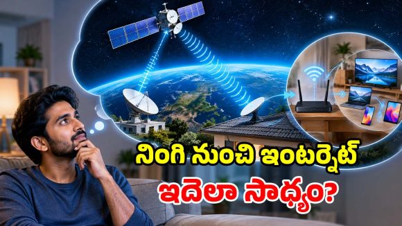 శాటిలైట్ ఇంటర్నెట్ అంటే ఏంటి? అంతరిక్షం నుంచి మీ ఇంటికి నెట్‌వర్క్ ఎలా వస్తుంది?