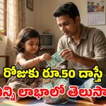 రోజుకు రూ.50 పొదుపుతో.. ఏకంగా రూ.14 లక్షల ఆదాయం.. ఏం చేయకుండానే సంపాదించొచ్చు!