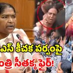 మీ నేతలు తోసేస్తే.. ప్రభుత్వంపై నిందలా? BRS మహిళా నేతలకు సీతక్క స్ట్రాంగ్ కౌంటర్!