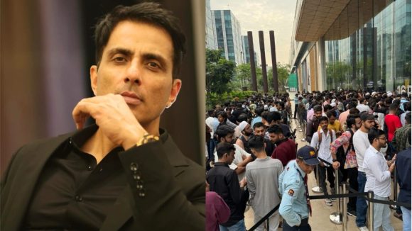 కొత్త ఫోన్ కోసం క్యూ కట్టడం ఏంటీ? ఐ ఫోన్ లవర్స్ కు క్లాస్ పీకిన సోనూ సూద్!