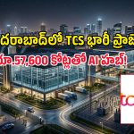 హైదరాబాద్‌లో TCS భారీ ఏఐ ప్రాజెక్ట్.. రూ.57,600 కోట్లతో HyperVault డేటా సెంటర్!