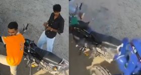 పెట్రోల్ బంక్‌లో షాకింగ్ ఘటన.. ట్రాక్టర్‌తో యువకుడ్ని చంపే ప్రయత్నం, సీసీటీవీ సాక్షిగా