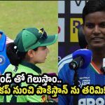 పాకిస్తాన్ జ‌ట్టును చావుదెబ్బ కొడ‌తాం..దీప్తి శర్మ హెచ్చ‌రిక‌