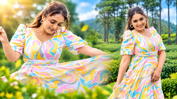 Intinti Ramayanam Pallavi : పచ్చని ప్రకృతిలో పరవశించిపోతున్న పల్లవి.. సో క్యూట్ కదా..