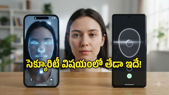 వామ్మో.. ఫేస్ అన్‌లాక్ విషయంలో ఐఫోన్, ఆండ్రాయిడ్ మధ్య ఇంత తేడా ఉందా?