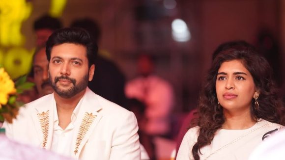 మెగా ఫోన్ పట్టిన జయం రవి.. స్పందించిన కెనీషా!