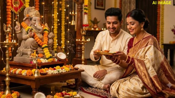 పెళ్లి తర్వాత తొలి వినాయక చవితి.. నవదంపతులు తప్పక పాటించాల్సిన 7 అందమైన సంప్రదాయాలు