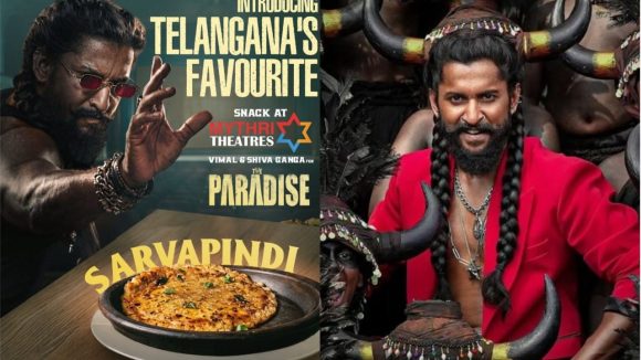 ప్యారడైజ్ కోసం మైత్రి క్రేజీ ప్లాన్.. ఇంటర్వెల్ స్నాక్స్ గా తెలంగాణ స్పెషల్ ఫుడ్!