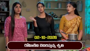 Gunde Ninda Gudi Gantalu Serial Today Episode October 2nd ‘గుండె నిండా గుడిగంటలు’ సీరియల్‌: మనోజ్‌, రోహిణిలను విడదీసేందుకు ప్రభావతి వేసిన ప్లాన్‌ సక్సెస్‌ అయ్యేనా..?              
