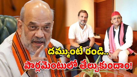‘గెలిచే దమ్ములేక.. ఈసీపై నిందలా?’.. రాహుల్, అఖిలేష్‌లకు అమిత్ షా ఓపెన్ ఛాలెంజ్!