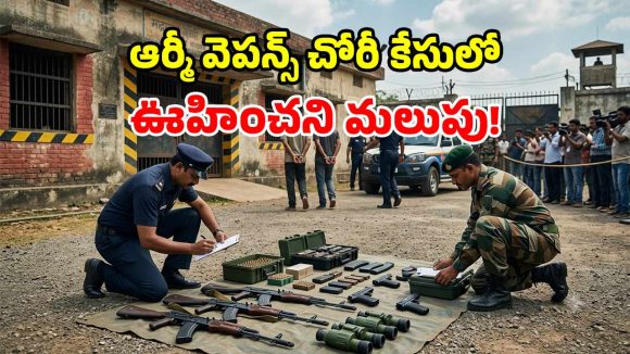 ఆర్మీ డిపోలో ఆయుధాల చోరీ.. విచారణలో మరిన్ని షాకింగ్ నిజాలు..  810 బుల్లెట్లు స్వాధీనం!