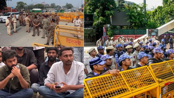 ఆదివారం సీజేపీ నిరసనలు.. జంతర్ మంతర్ వద్దకు రావాలని పిలుపు, భారీగా మోహరించిన పోలీసులు