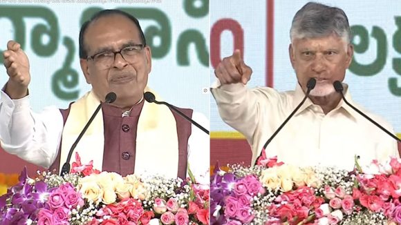 దేశంలో తొలిసారి ఏపీలో 3 డీ హౌసింగ్ ప్రాజెక్ట్.. సీఎం చంద్రబాబు, కేంద్రమంత్రి శంకుస్థాపన, జగన్‌పై విసుర్లు!