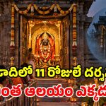 దసరా వేళ మాత్రమే తెరుచుకునే అద్భుత ఆలయం.. ఏడాదిలో 11 రోజులే దర్శనం.. మిస్టరీ తెలిస్తే షాకే!