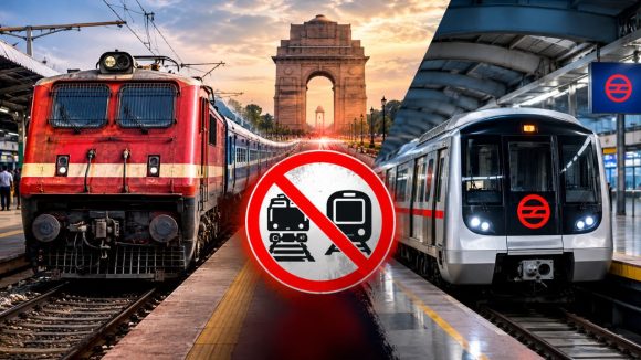 రేపు 10 గంటలపాటు రైళ్లు బంద్, 57 మెట్రో స్టేషన్లు మూసివేత!