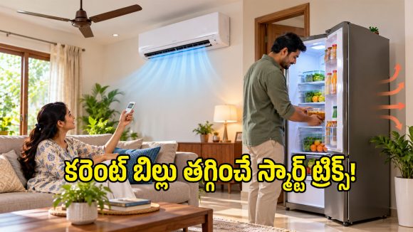 ఈ సీక్రెట్ ట్రిక్స్ తెలిస్తే.. రోజంతా ఏసీ, ఫ్రిజ్ వాడినా కరెంట్ బిల్లు సగమే!