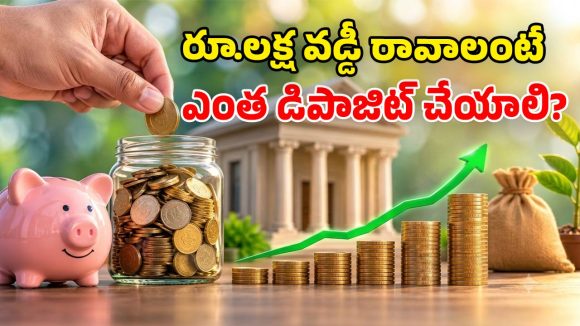 ఫిక్స్‌డ్ డిపాజిట్లపై ఏడాదికి రూ. లక్ష వడ్డీ రావాలంటే ఎంత ఇన్వెస్ట్ చేయాలి?