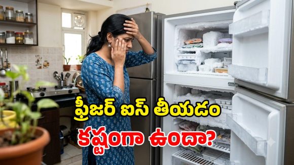 కత్తి అక్కర్లేదు, టెన్షన్ పడక్కర్లేదు.. ఫ్రీజర్ మంచును ఈజీగా క్లీన్ చేసే సింపుల్ టిప్స్!