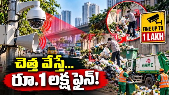 హైదరాబాద్‌వాసులూ జాగ్రత్త.. రోడ్డుపై చెత్త వేస్తే కెమెరా కన్ను మీపైనే!
