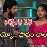 Gundeninda GudiGantalu Today episode: బాలు కోసం మీనా టెన్షన్.. రోహిణి కోపం కొల్లేరు.. గుణకు సాయం..