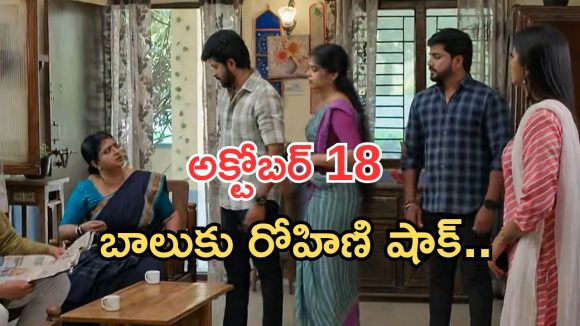 Gundeninda GudiGantalu Today episode: రోహిణికి కొత్త టెన్షన్.. చింటును బాలు తెస్తాడా..? గుణ ప్లానేంటి..?