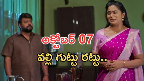 Illu Illalu Pillalu Today Episodes: వల్లికి దిమ్మతిరిగే షాక్.. రామారాజుకు నిజం తెలుస్తుందా..? ఇంట్లోంచి వల్లి వెళ్ళిపోతుందా..?