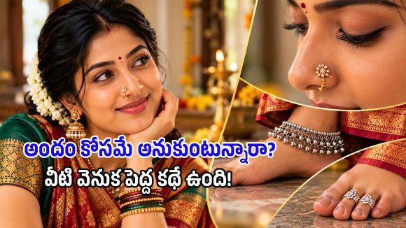 మెట్టెలు, ముక్కుపుడక కేవలం అలంకారమేనా? ఆడవాళ్లకు వీటిని తప్పనిసరి చేయడం వెనుకున్న కారణాలివే!