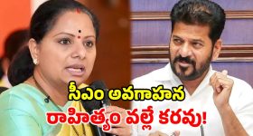 కరవు కట్టడి చర్యల్లో.. సీఎం రేవంత్ అట్టర్ ఫ్లాప్.. ప్రభుత్వంపై విరుచుకుపడ్డ కవిత!