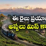 ప్రకృతి అందాల మధ్య మరిచిపోలేని అనుభూతి.. దేశంలో 8 అద్భుతమైన రైలు ప్రయాణాలు!