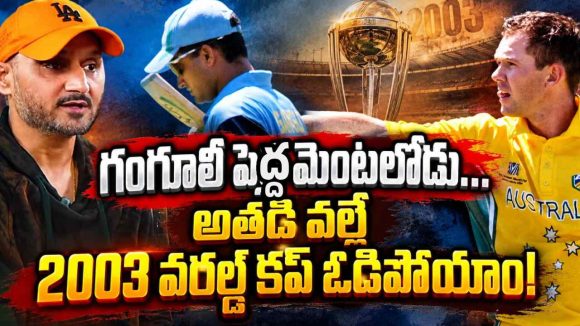 2003 వ‌ర‌ల్డ్ క‌ప్ లో పాంటింగ్ ను క్లీన్ బౌల్డ్ చేసేవాడిని…కానీ గంగూలే ప్లాన్ చెడ‌దొబ్బాడు