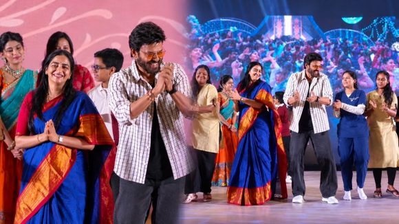 వెంకటేష్ తో కలసి స్టేజ్ పై అదిరిపోయే స్టెప్పులేసిన మల్లారెడ్డి కోడలు ప్రీతి!