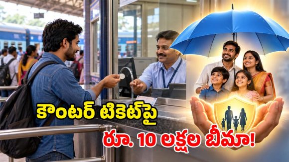 రైలు ప్రయాణికులకు బంపరాఫర్..  45 పైసలకే రూ.10 లక్షల ఇన్సూరెన్స్.. ఎలా పొందాలంటే?