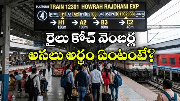 రైలు బోగీలపై ఉండే నంబర్లు గమనించారా? వామ్మో.. వాటి వెనుక ఇంత మీనింగ్ ఉందా?