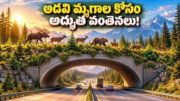 జంతువుల కోసం ఫ్లైఓవరా? కెనడా చేసిన ఈ పనికి.. యావత్ ప్రపంచమే ఫిదా!