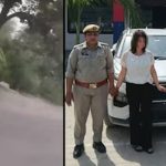 లోపల  ప్రియురాలు.. కారు బానెట్‌పై ఇల్లాలు, యూపీలో విచిత్ర ఘటన