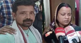 భర్తపై భార్య కాళికారూపం.. గొంతుపై కాలు పెట్టి పిల్లలతో కలిసి, ఒడిషాలో షాకింగ్ ఘటన