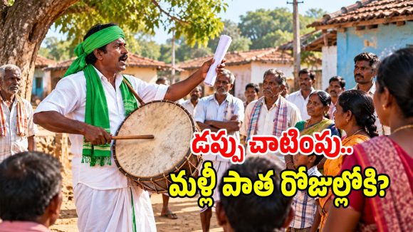 తెలంగాణ పల్లెల్లో మళ్లీ మోగనున్న డప్పు చాటింపులు.. ఎందుకో తెలుసా..?