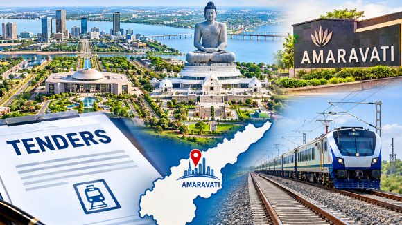 ప్రపంచ నగరాలకు ధీటుగా.. అమరావతికి మహర్దశ, కొత్త రైల్వే లైన్ కోసం టెండర్లు ఆహ్వానం