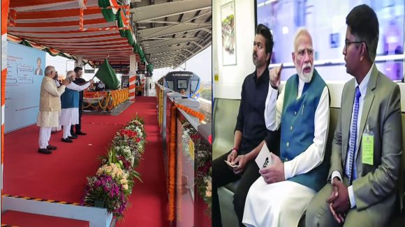 మెట్రో రైలులో ప్రధాని మోదీ, సీఎం విజయ్ ప్రయాణం.. సోషల్ మీడియాలో వీడియో వైరల్!