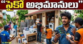 కరువును ఎదిరించి.. ఎండిన పొలాలను తడిపి.. చిన్నమాధారం అన్నదాతల భగీరథ ప్రయత్నం!