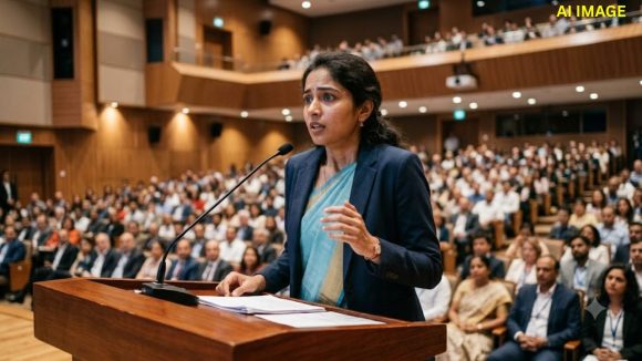స్టేజ్‌పై మాట్లాడేటప్పుడు చేతులు, కాళ్లు వణుకుతున్నాయా? మీ కాన్ఫిడెన్స్ పెంచేందుకు ఈజీ టిప్స్